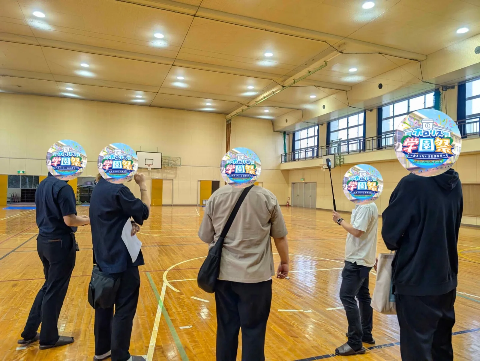 金江津小学校の体育館